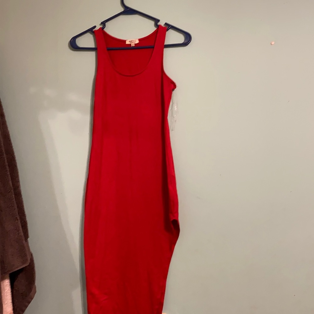 Red dress